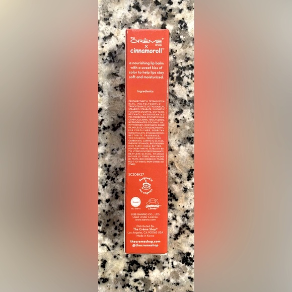 Cinnamoroll Hello Lippy Tinted Moisturizing Lip Balm Choco Milk - Picture 4 of 4